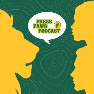 Press Paws Podcast Logo